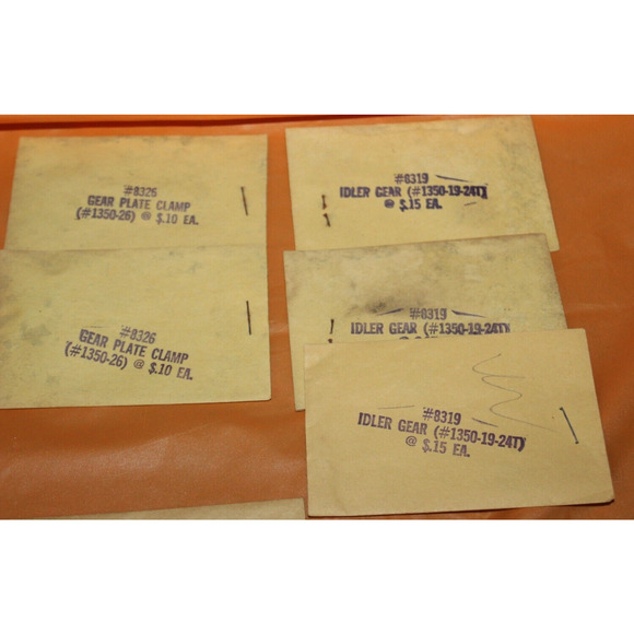 Aurora Model Monitoring ThunderJet 500 Motor Service Parts Assorted Lot 100 + Pc - Picture 7 of 9